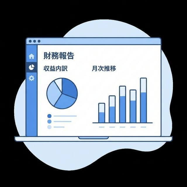 レポート/ダッシュボード - freee会計の主要機能