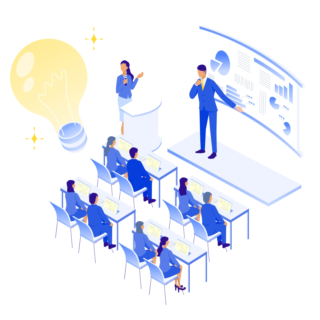 法人向けAIリスキリング研修プログラムのイメージ